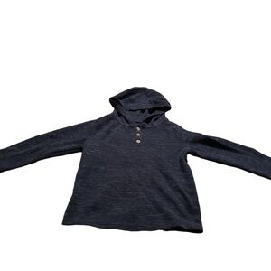 Navy Blue Hooded Sweater Size 7